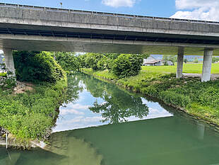 Einlauf in die Glatt